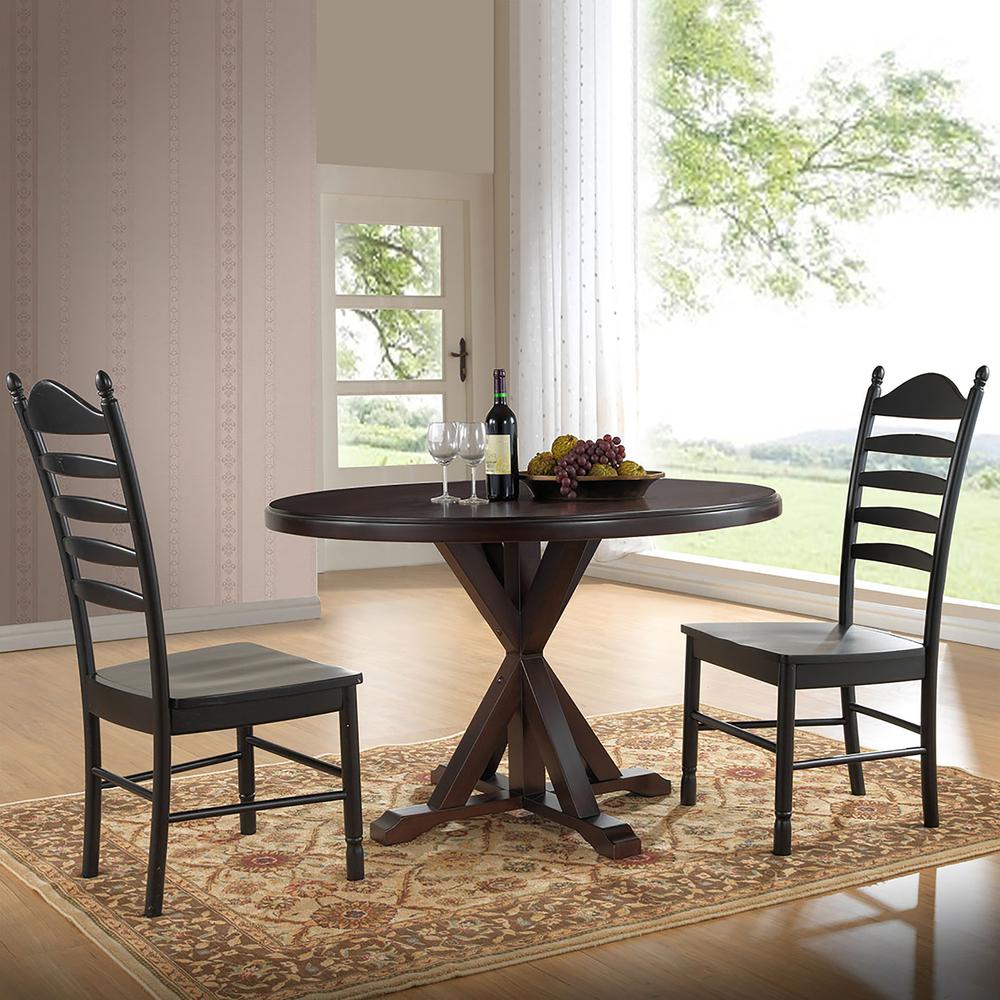 Monet X Base Dining Table - Espresso. Picture 6