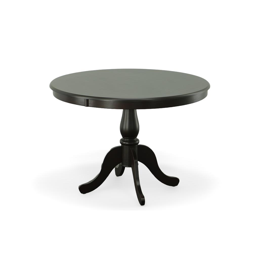 Fairview 42" Round Pedestal Dining Table - Espresso. Picture 1