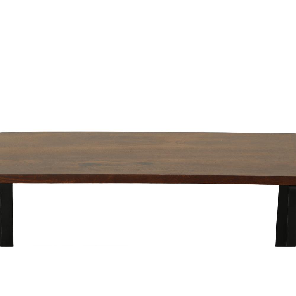 Braden Bench - Chestnut/Black. Picture 3