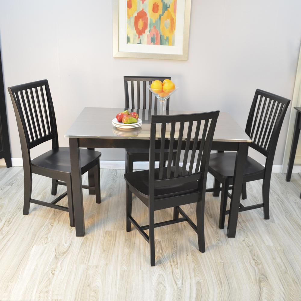 Hudson Dining Chair - Antique Black. Picture 6
