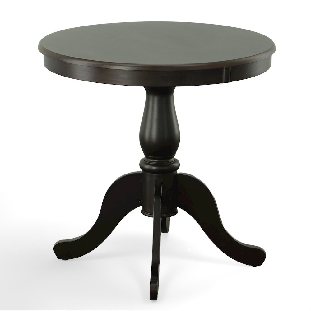 Fairview 36" Pedestal Dining Table with 2 Vera Dining Chairs. Picture 2