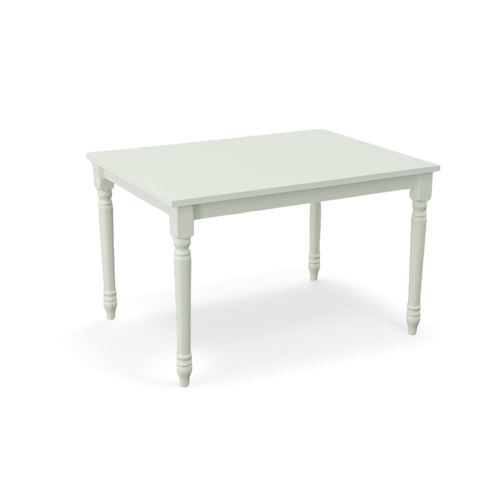 Draven Farmhouse Dining Table with 4 Laurant Upholstered Dining Chair. Picture 5