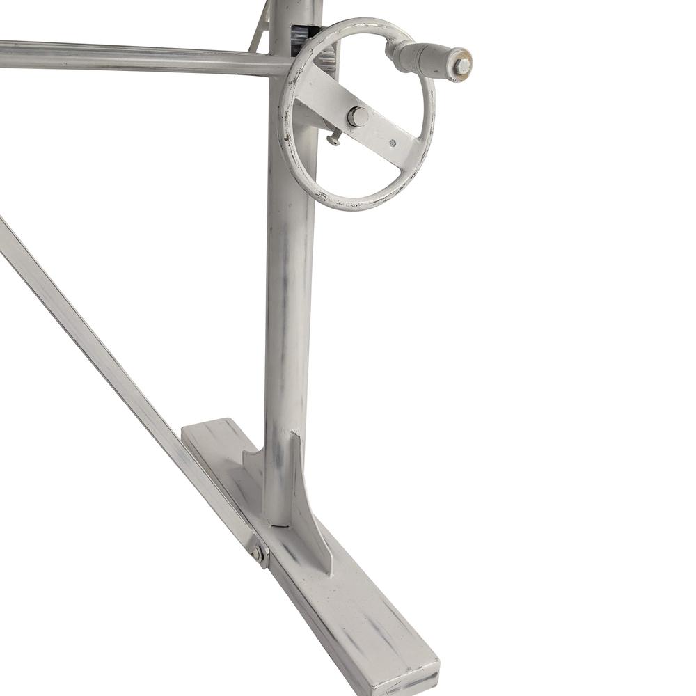 Brio Sit or Standing Adjustable Desk - Whitewash. Picture 5