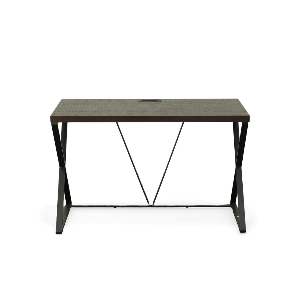 Kendall Computer Desk - Elm/Black. Picture 2