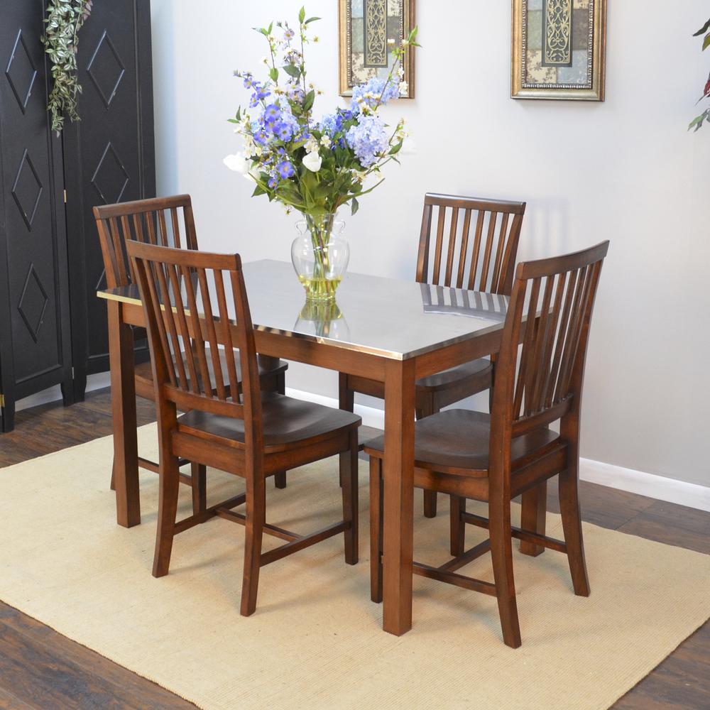 Hudson Dining Chair - Chestnut. Picture 7