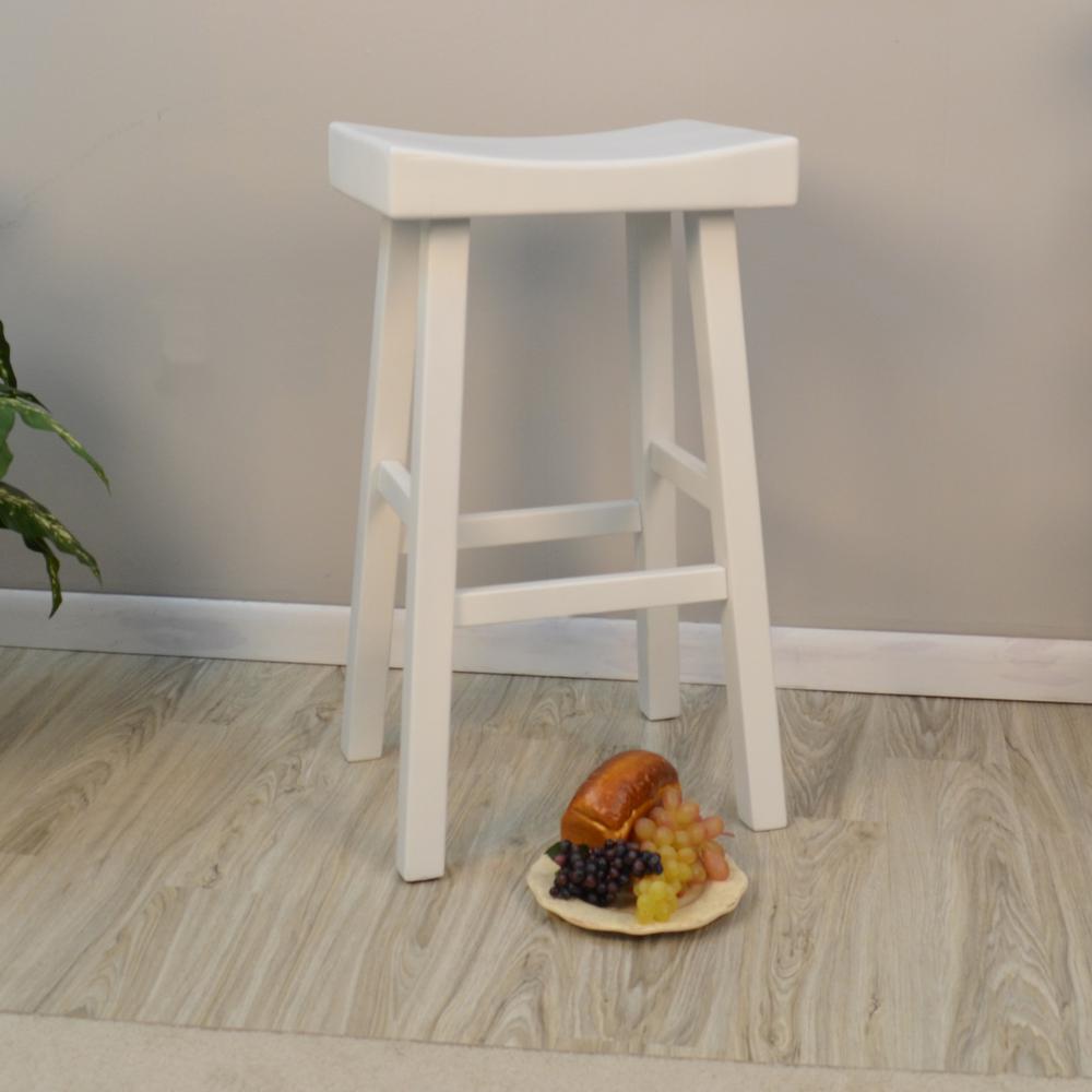 Colborn 30" Barstool - Antique White. Picture 6