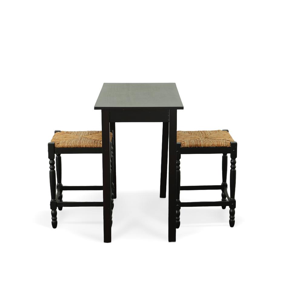Tavern Pub Bar - Antique Black. Picture 3
