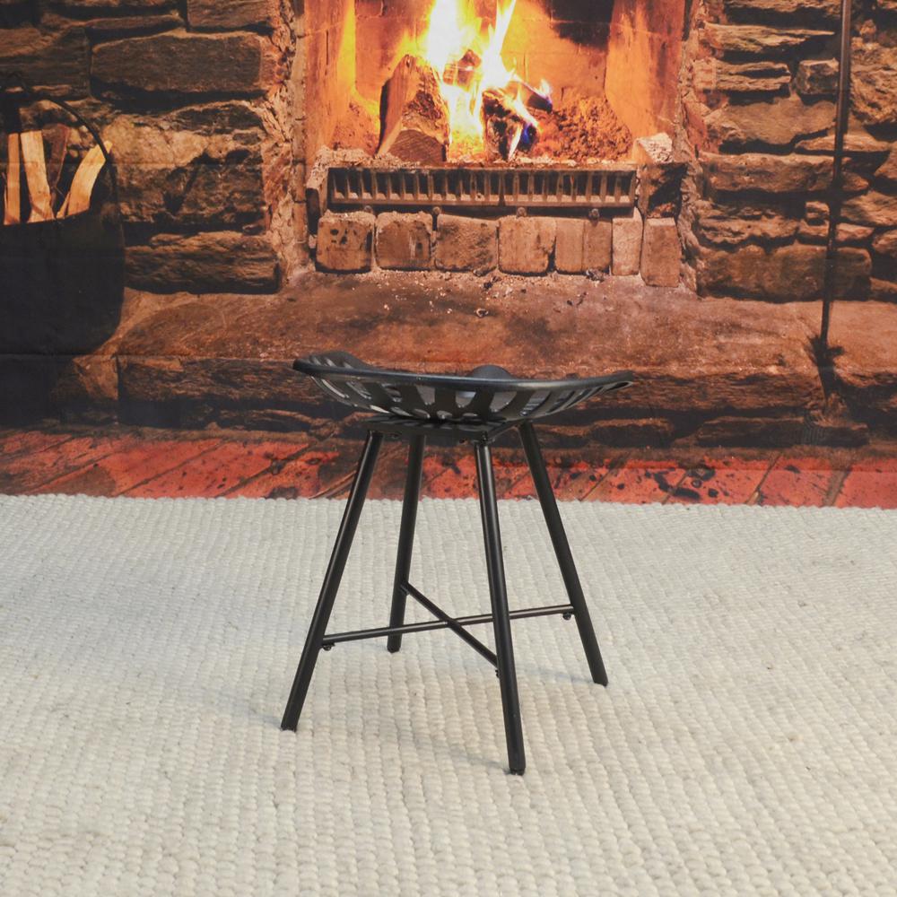 Jace Tractor Seat Stool - Black. Picture 4