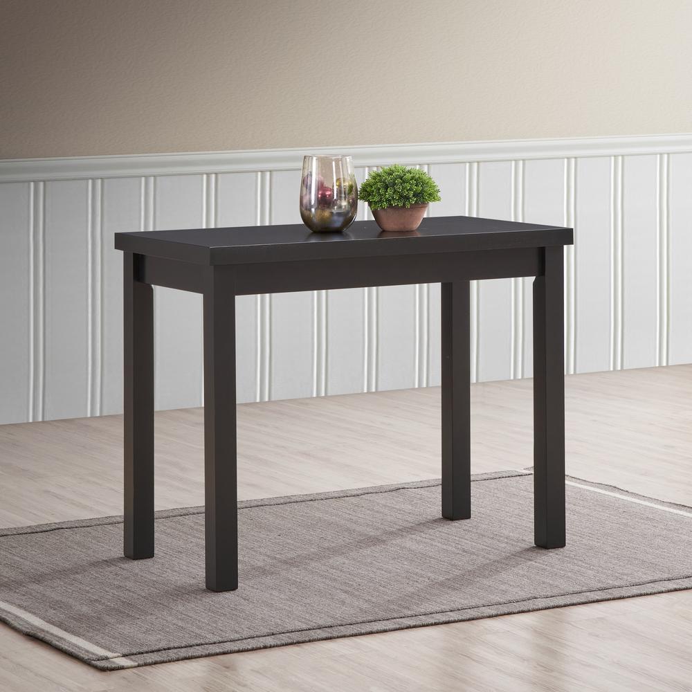 Waverly Thick Top Bar Table - Antique Black. Picture 9