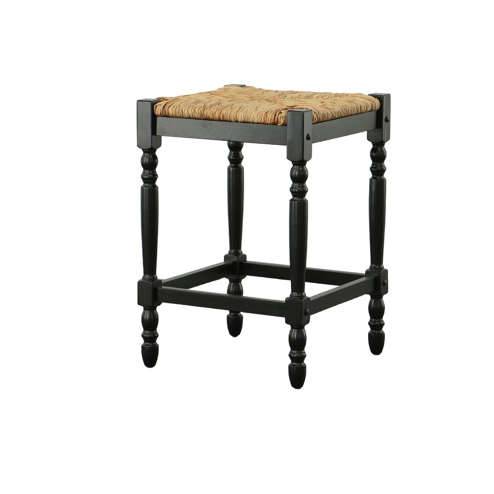 Hawthorne 24" Counter Stool - Antique Black. Picture 6