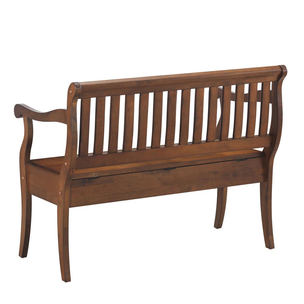 Veranda Storage Bench - Elm. Picture 3