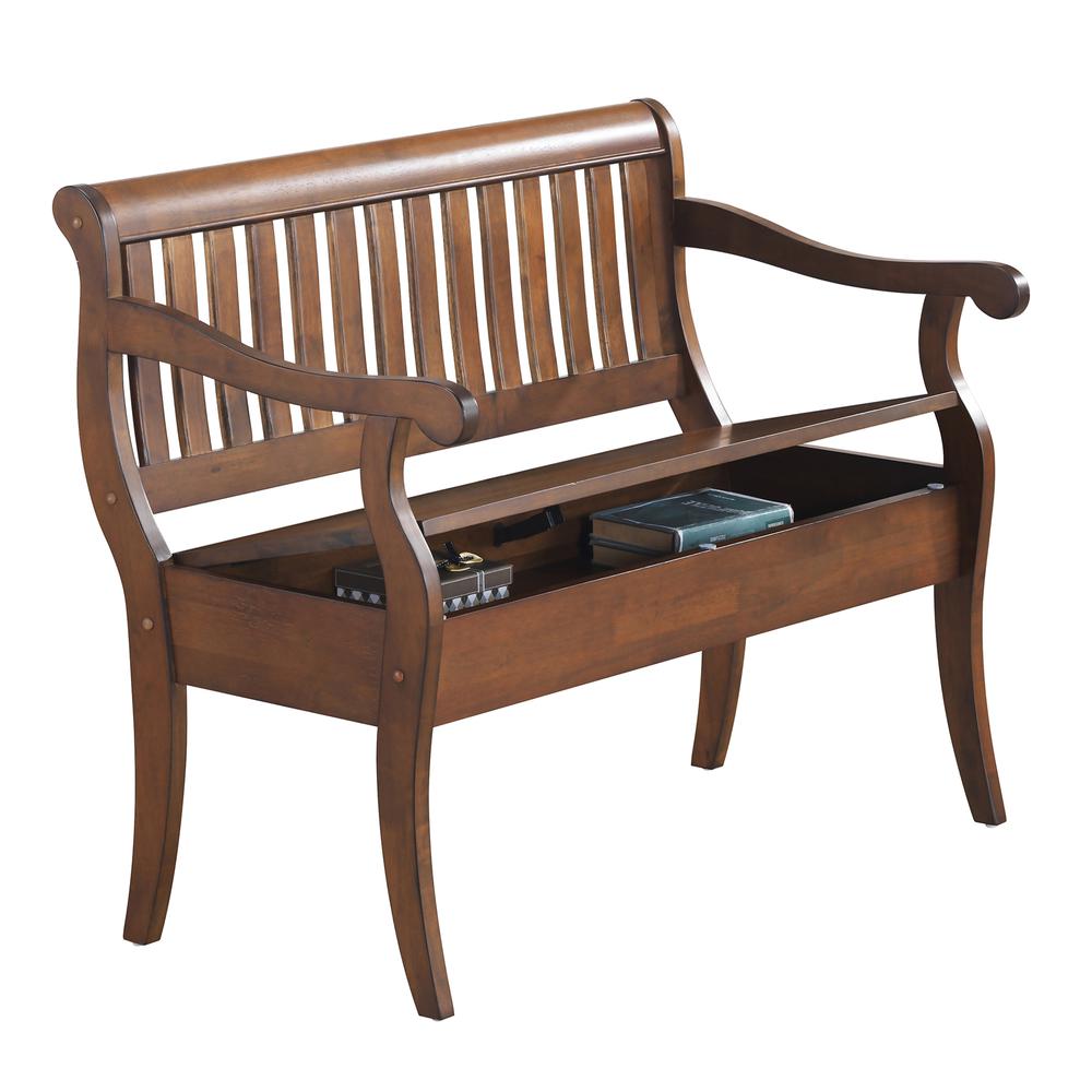 Veranda Storage Bench - Elm. Picture 5