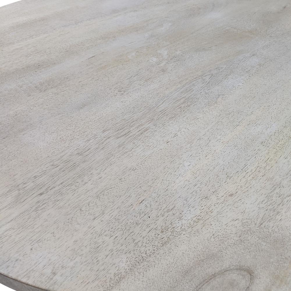 Bentley Adjustable Crank Table - Whitewash. Picture 4
