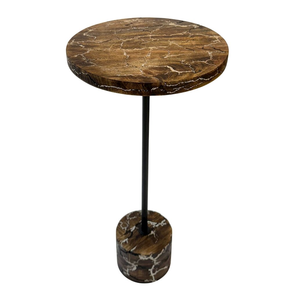 Electra Round Accent Table. Picture 1