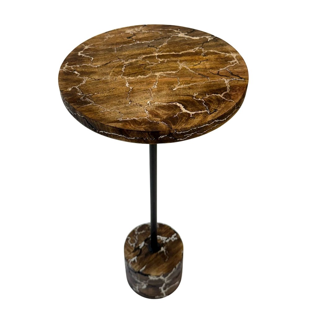 Electra Round Accent Table. Picture 3