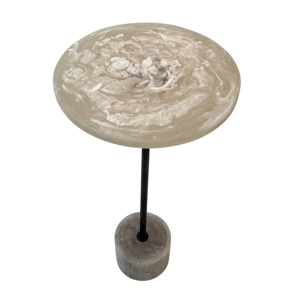 Solace Pedestal Table - Antique Copper. Picture 3