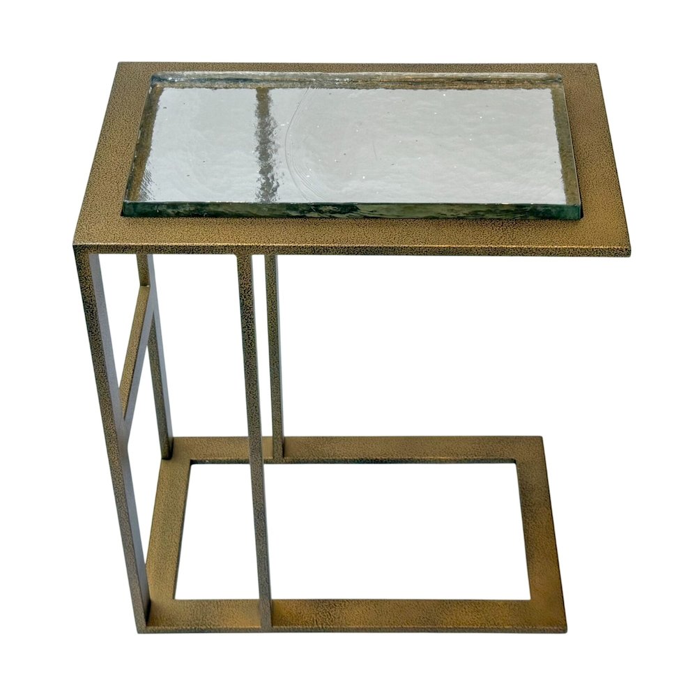 Castella C-End Table - Antique Brass. Picture 4