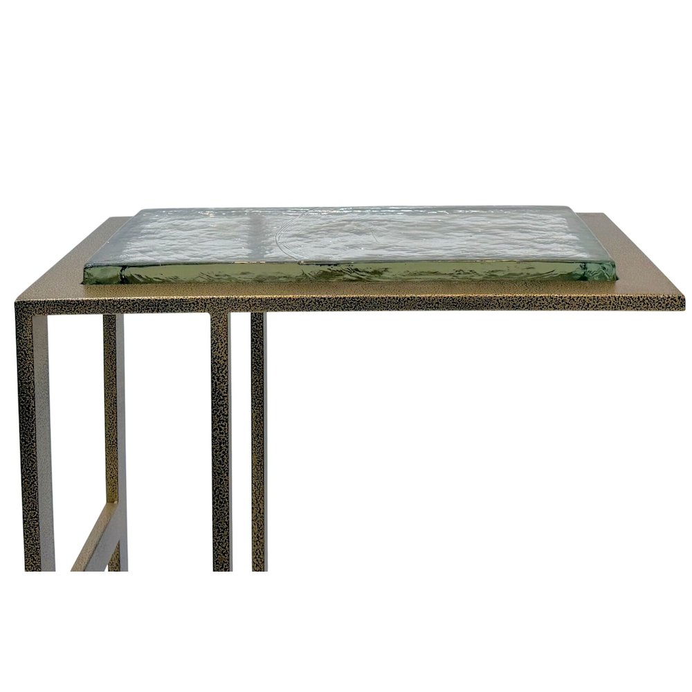 Castella C-End Table - Antique Brass. Picture 5
