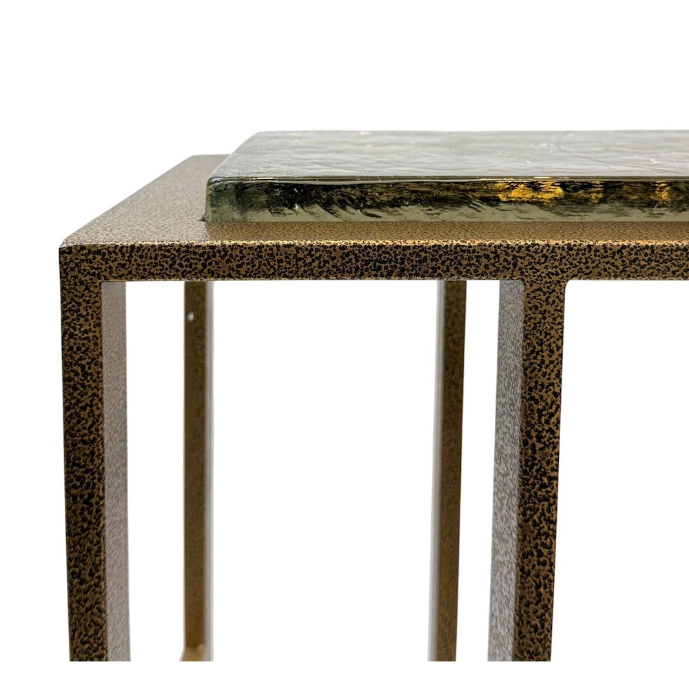 Castella C-End Table - Antique Brass. Picture 6