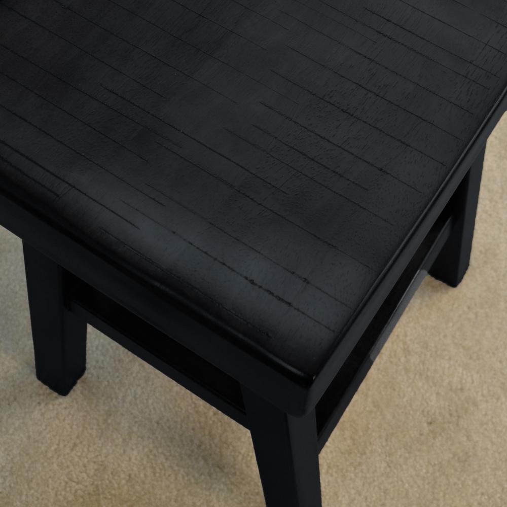 Colborn 25" Counter Stool - Antique Black. Picture 9