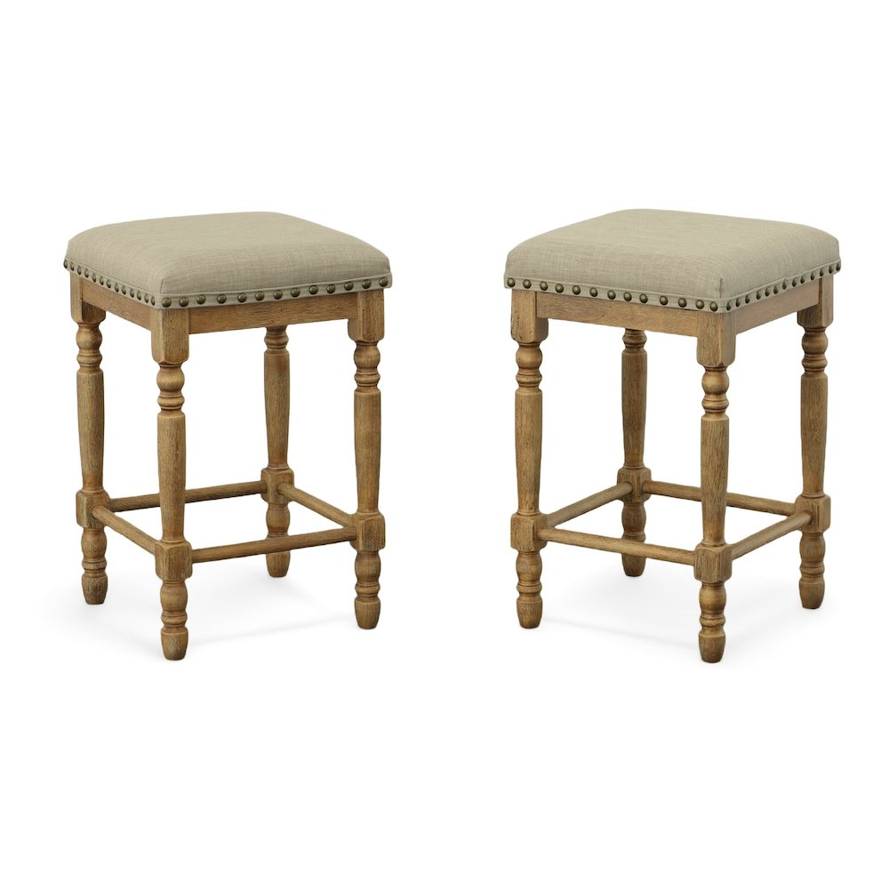 Brittany Bar Table with 2 Counter Stools - Vintage Honey. Picture 9
