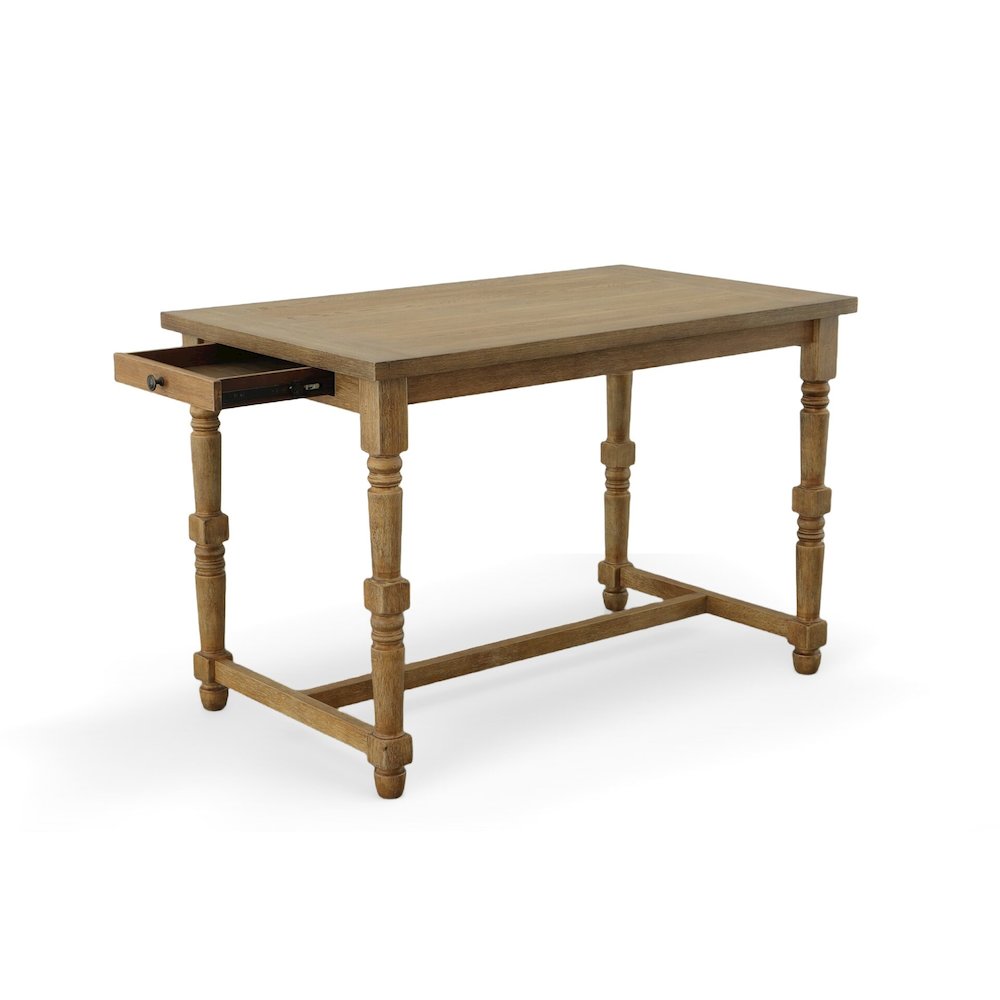 Brittany Bar Table with 2 Counter Stools - Vintage Honey. Picture 5