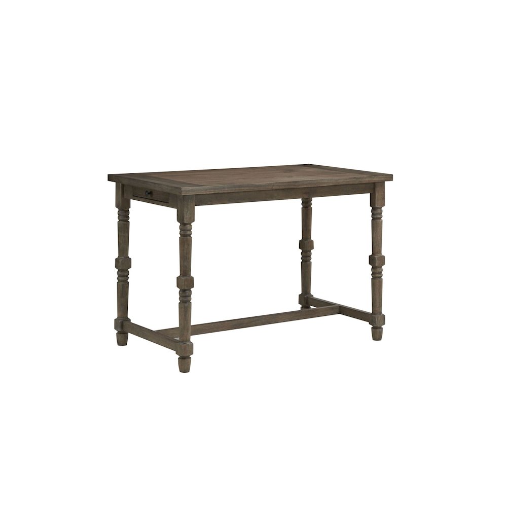 Brittany Deluxe Bar Table - Vintage Walnut. Picture 1