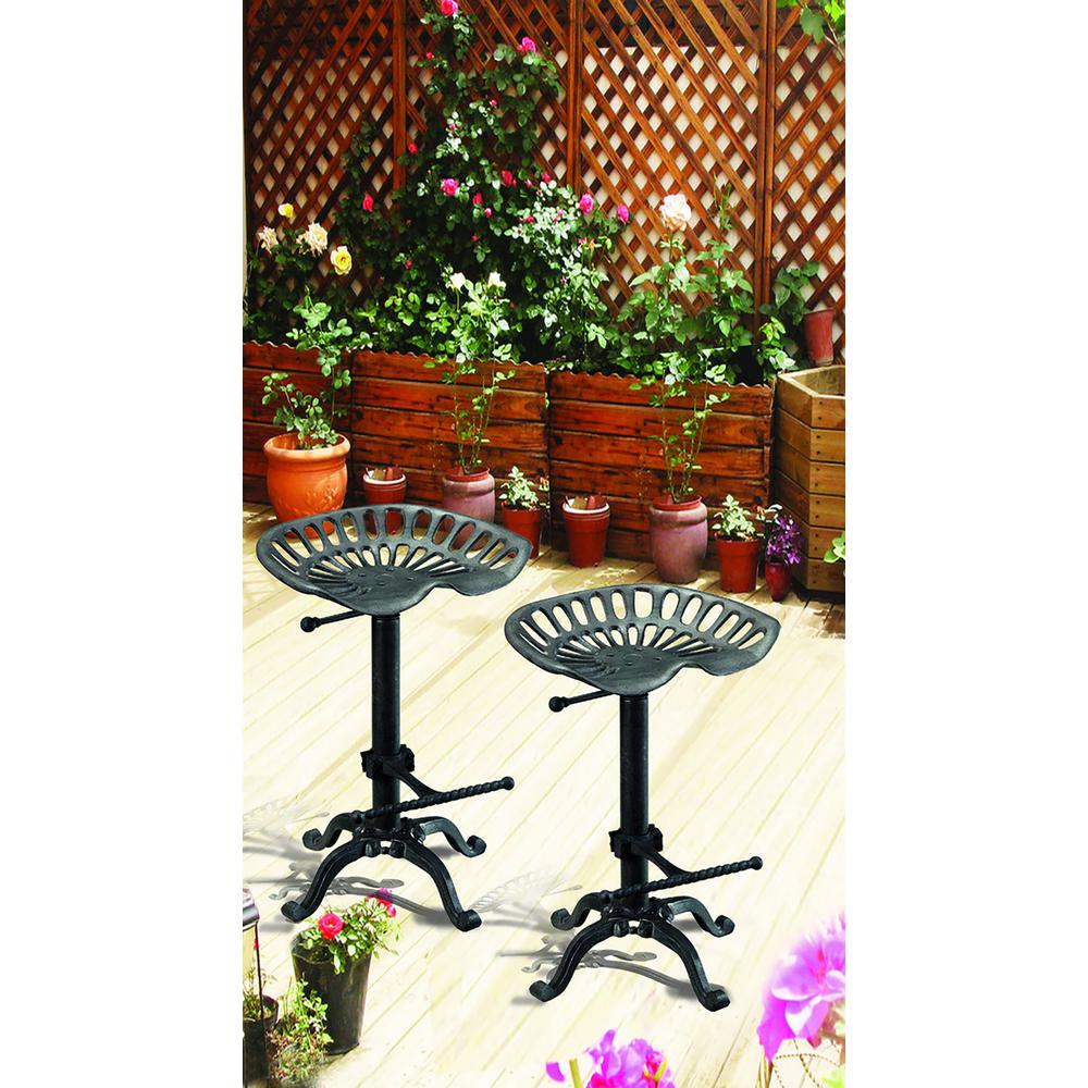 Adjustable Tractor Seat Barstool - Industrial. Picture 11
