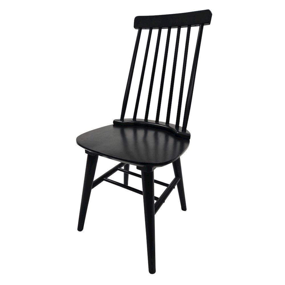 Eton Dining Chair - Antique Black. Picture 1