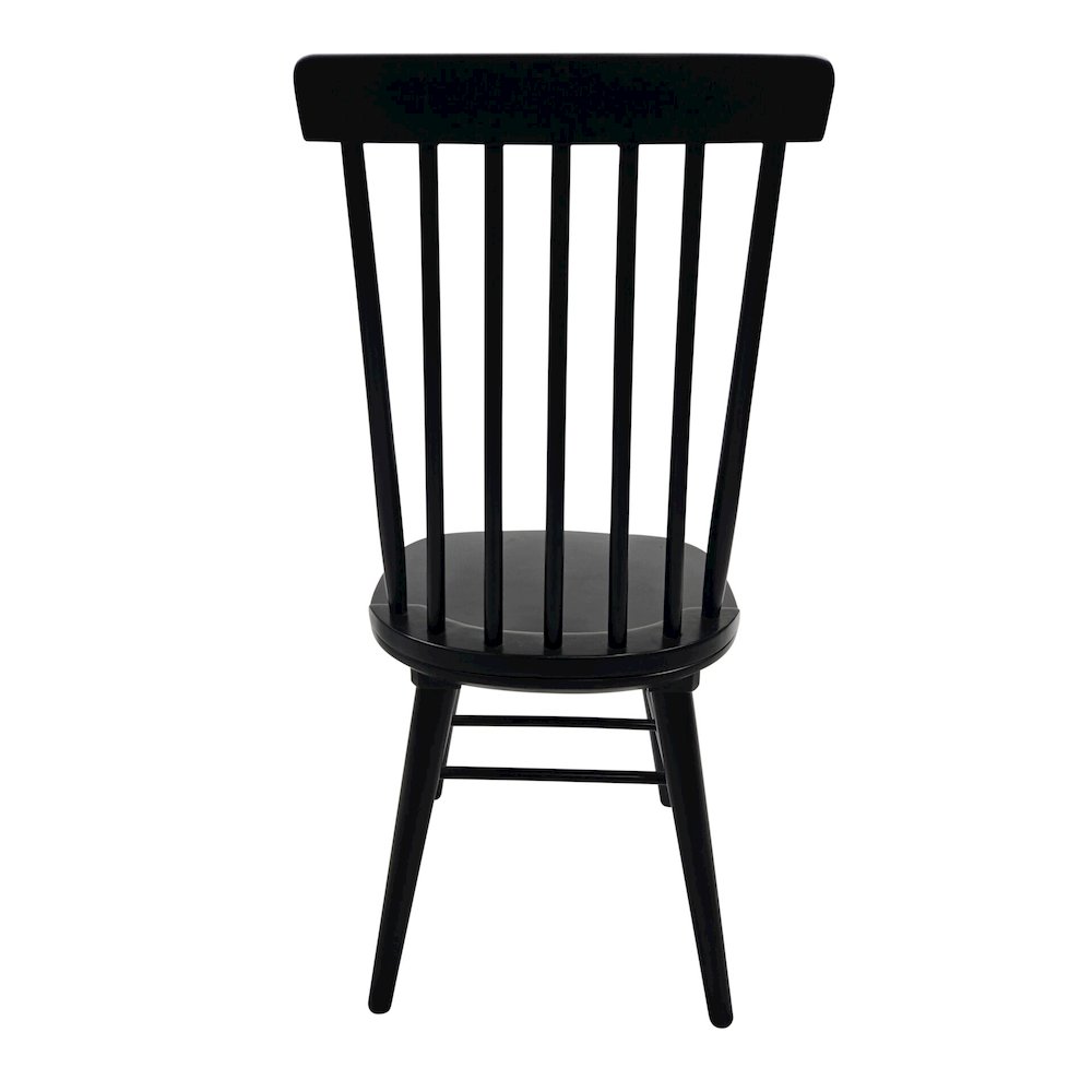 Eton Dining Chair - Antique Black. Picture 5