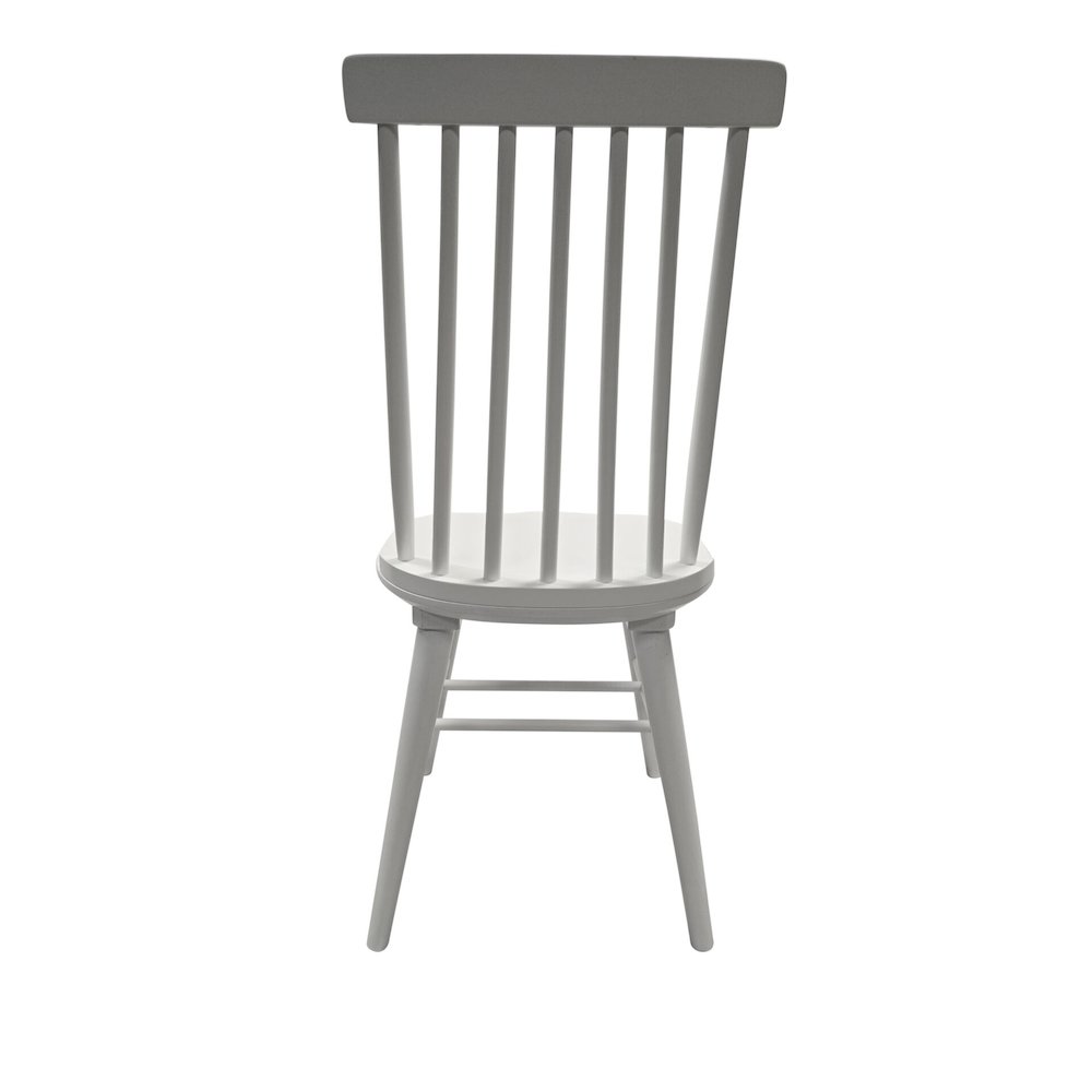 Eton Dining Chair - Pure White. Picture 4
