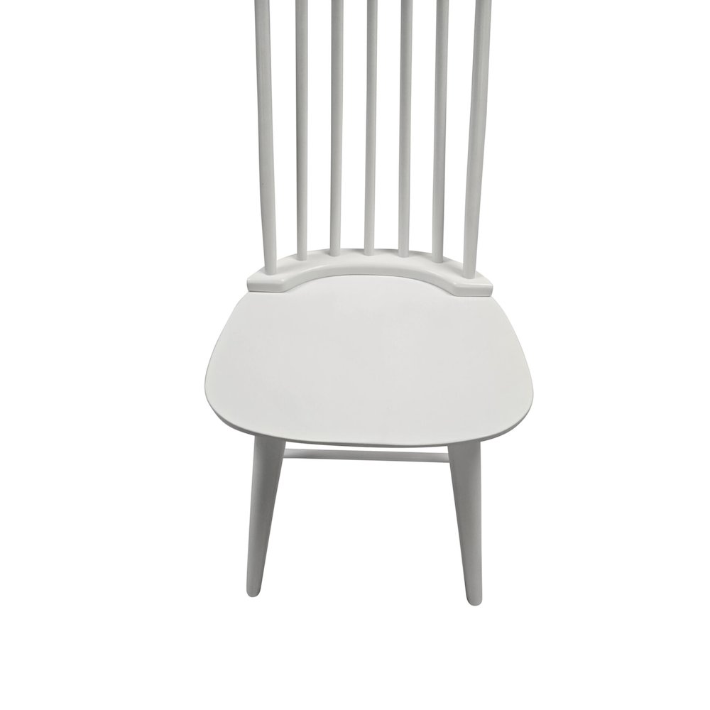 Eton Dining Chair - Pure White. Picture 5