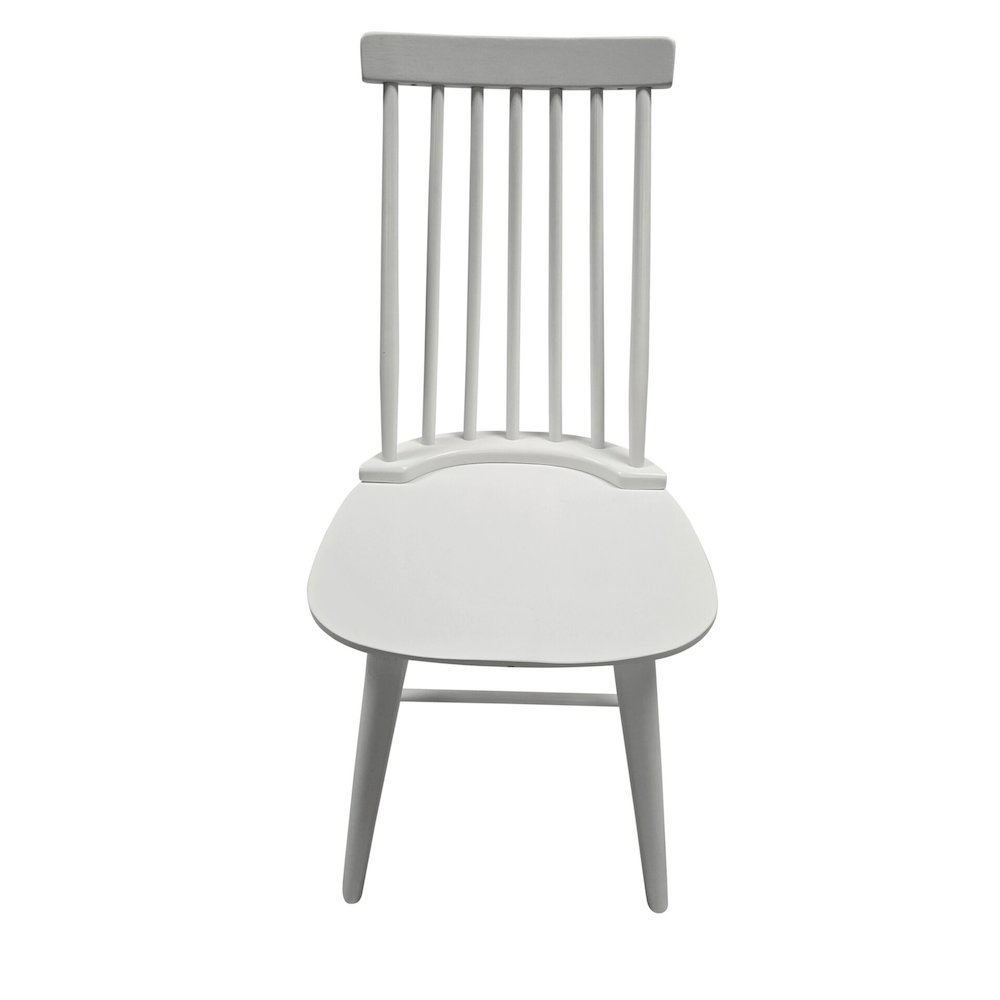 Eton Dining Chair - Pure White. Picture 6