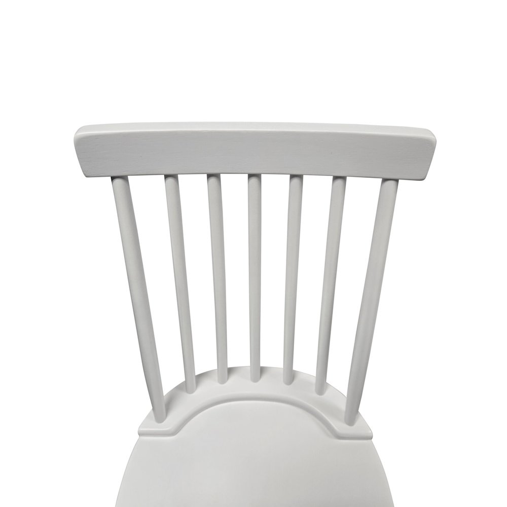 Eton Dining Chair - Pure White. Picture 7