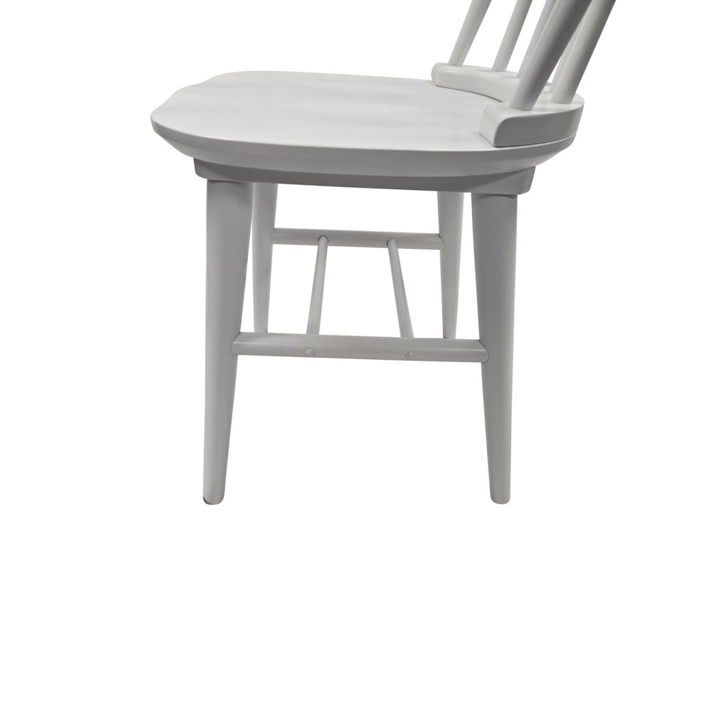 Eton Dining Chair - Pure White. Picture 8