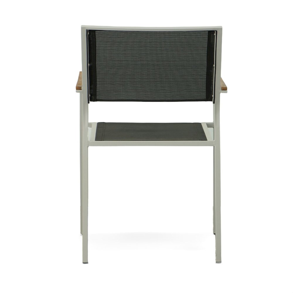 Braylee Patio Chair - Set of 2 - Black. Picture 3