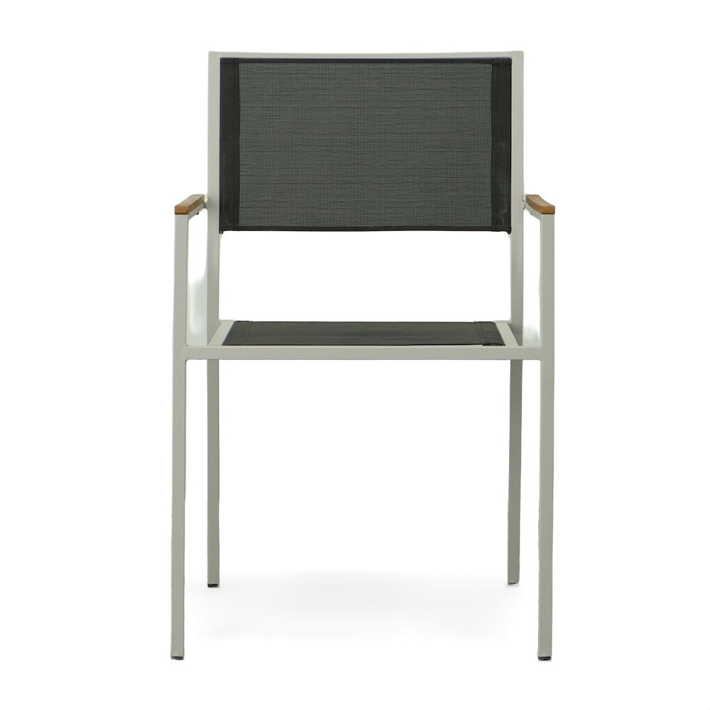 Braylee Patio Chair - Set of 2 - Black. Picture 2