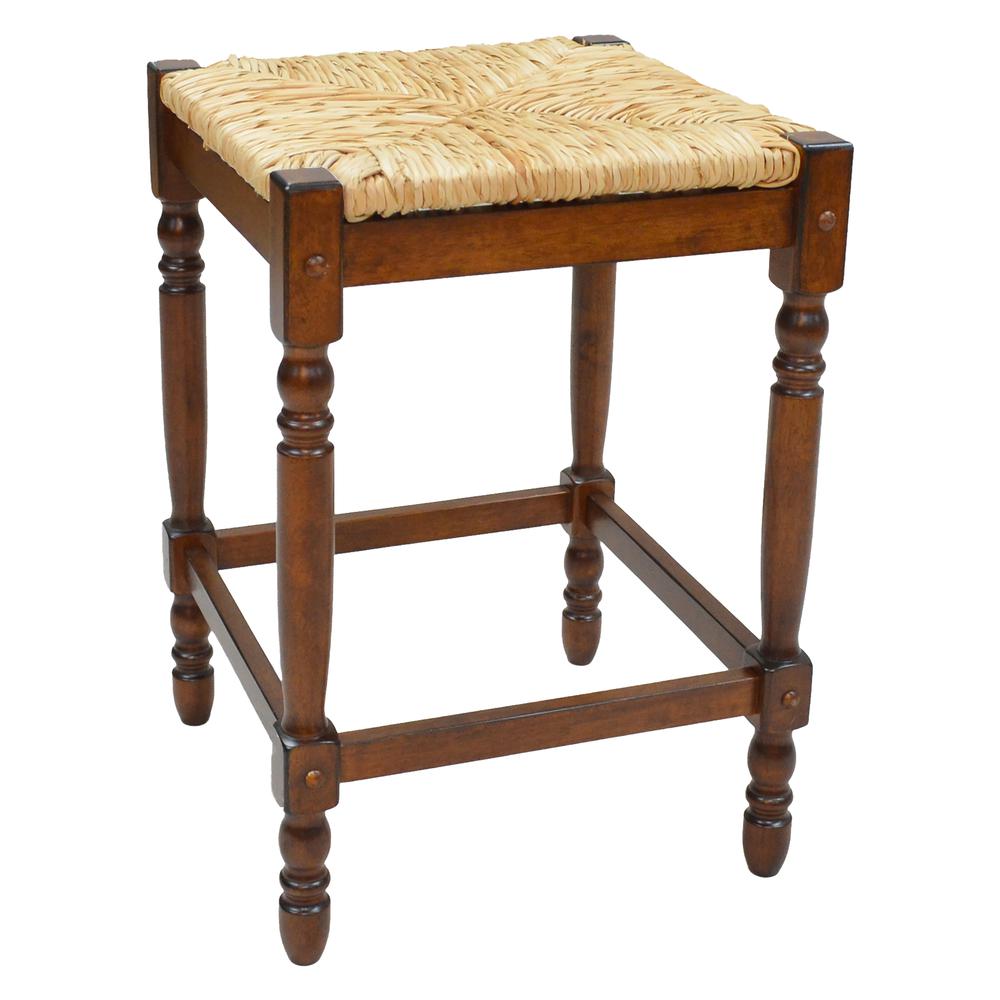 Hawthorne 24" Counter Stool - Chestnut. Picture 4