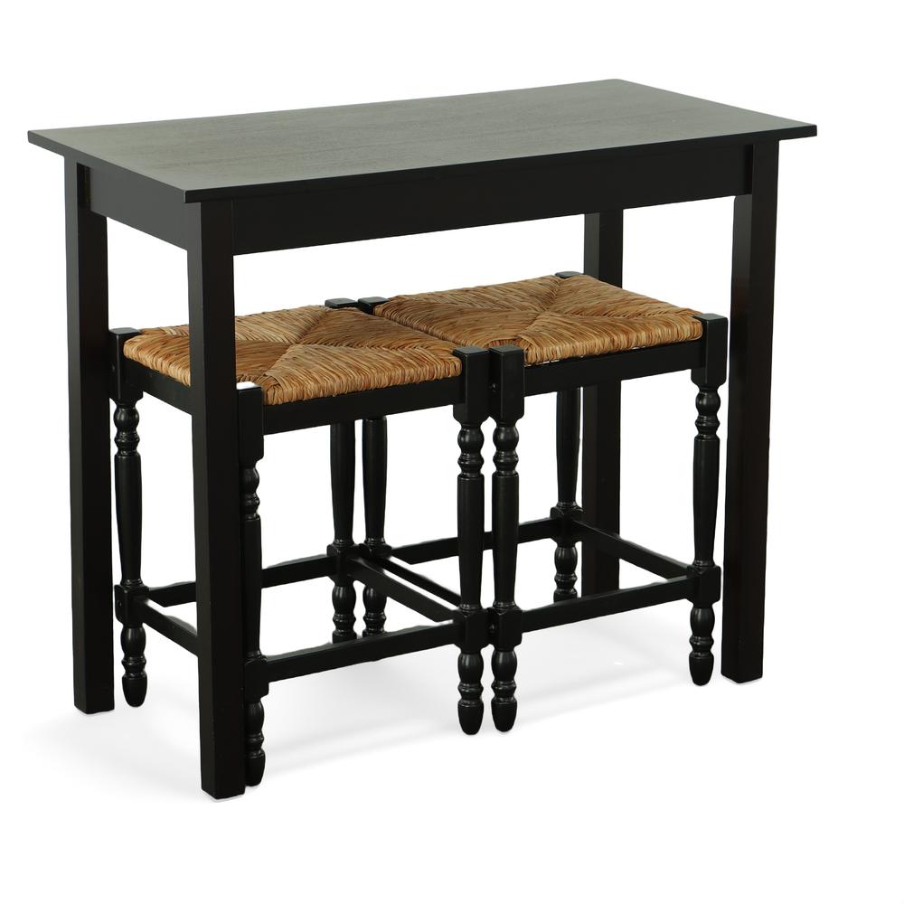 Tavern Pub Bar - Antique Black. Picture 6