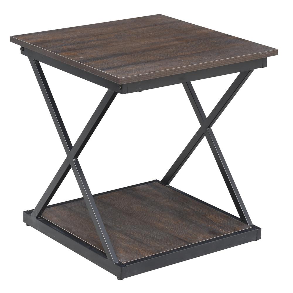 Stella Side Table - Elm/Black. Picture 1