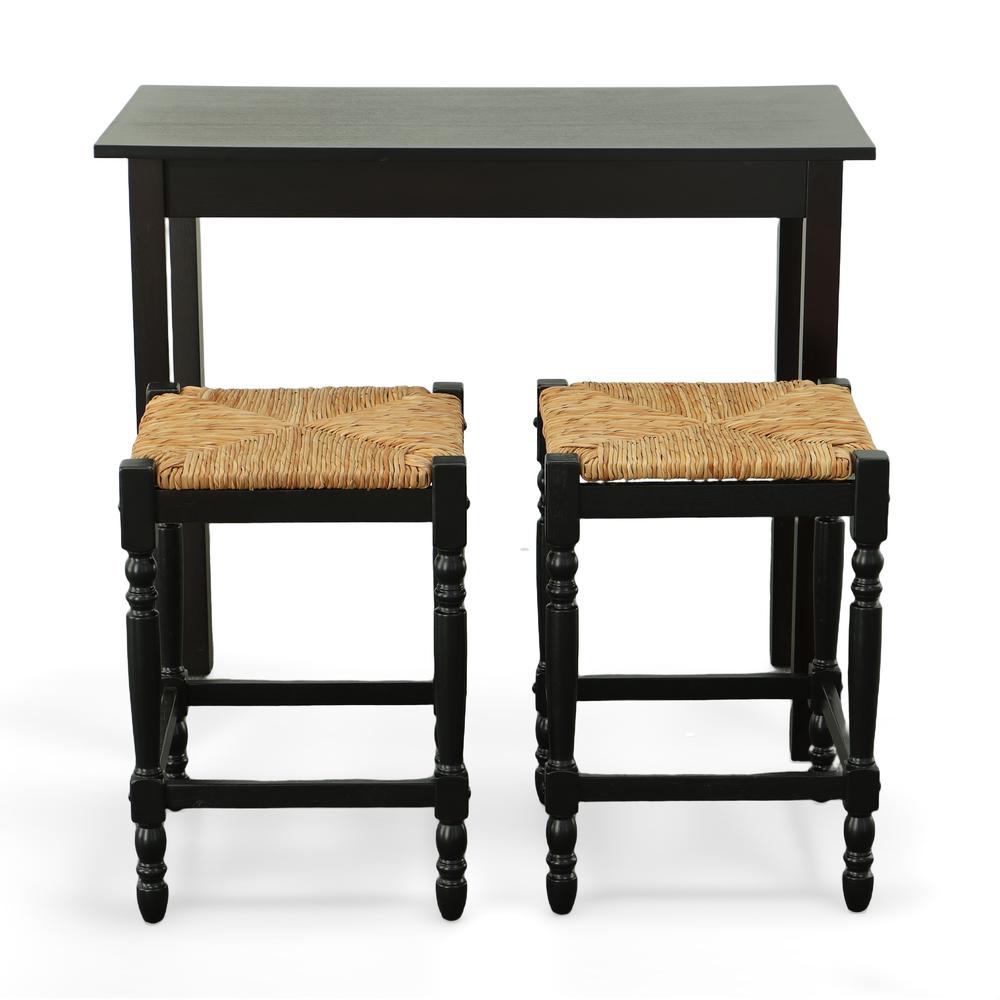 Tavern Pub Bar - Antique Black. Picture 4