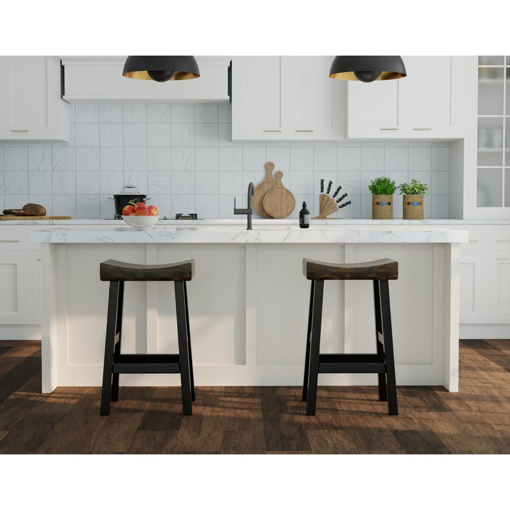 Colborn 30" Barstool - Elm/Black. Picture 5