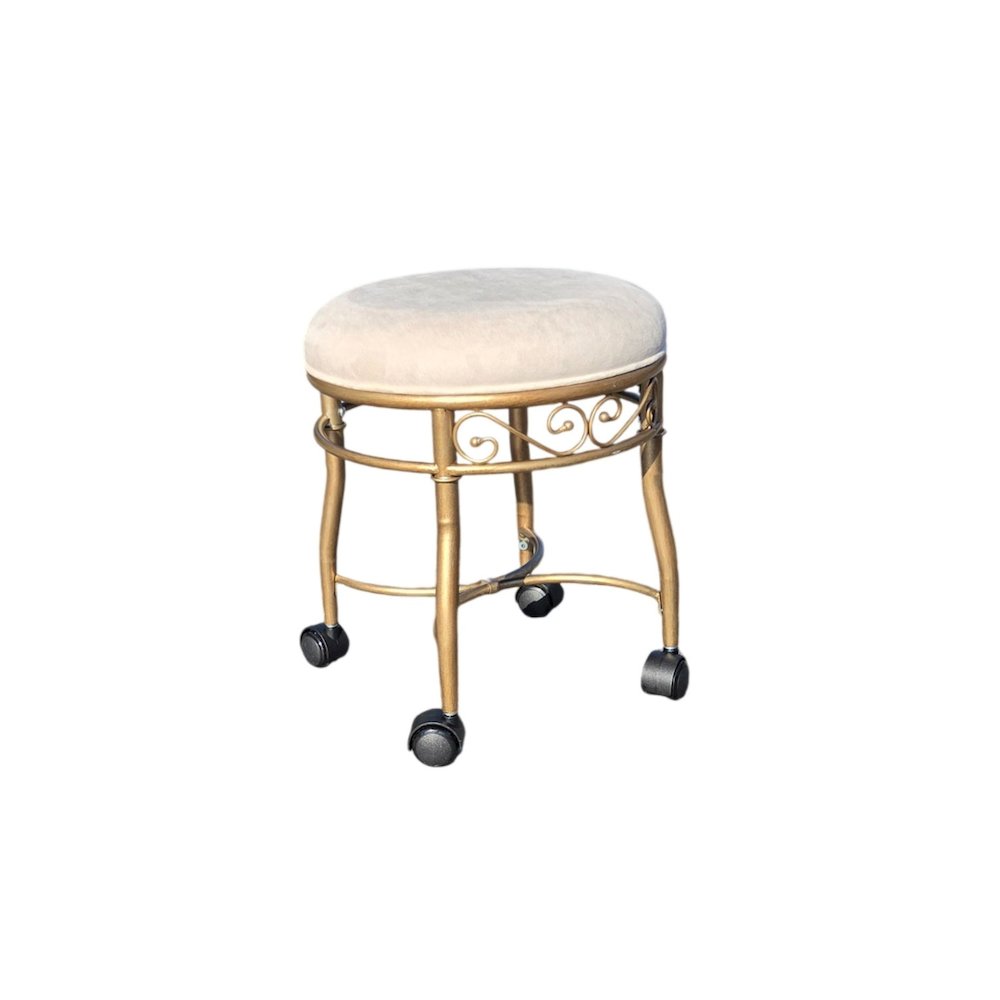 Victorian Vanity Stool - Bronze. Picture 6