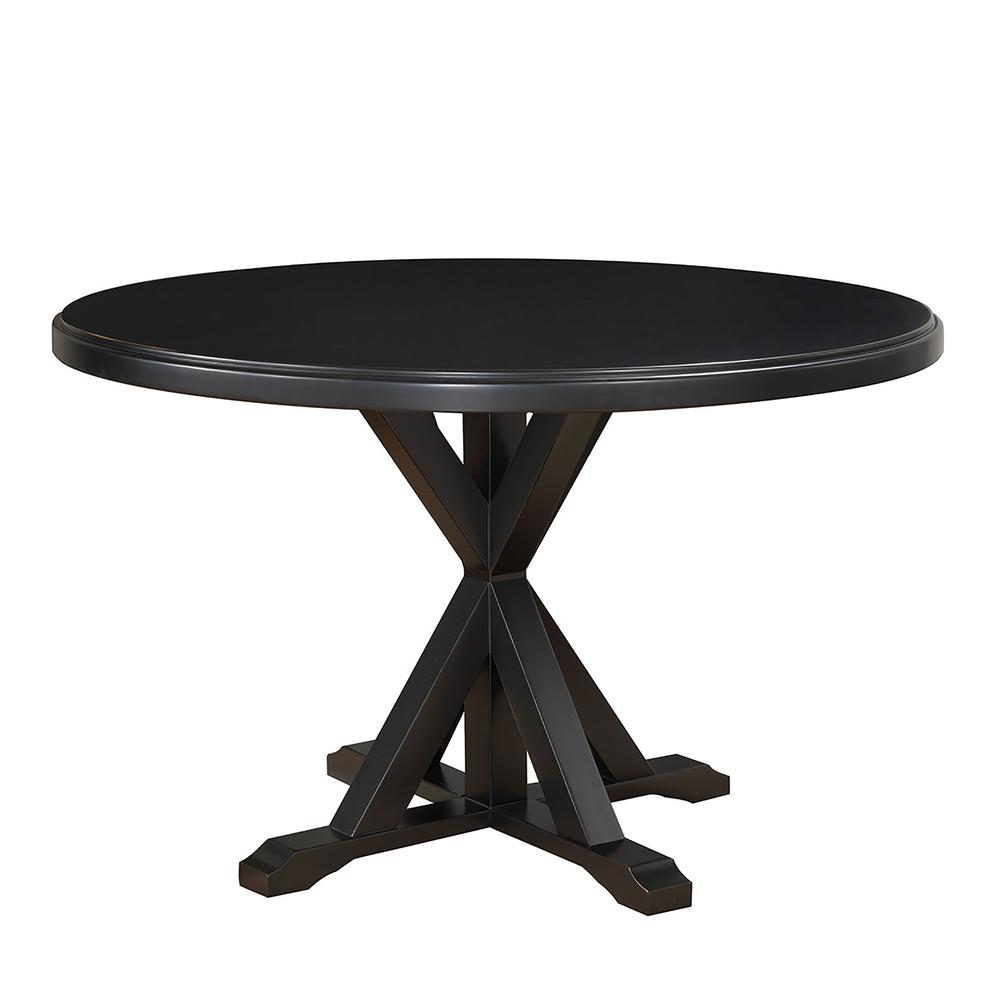 Monet X Base Dining Table - Antique Black. Picture 1