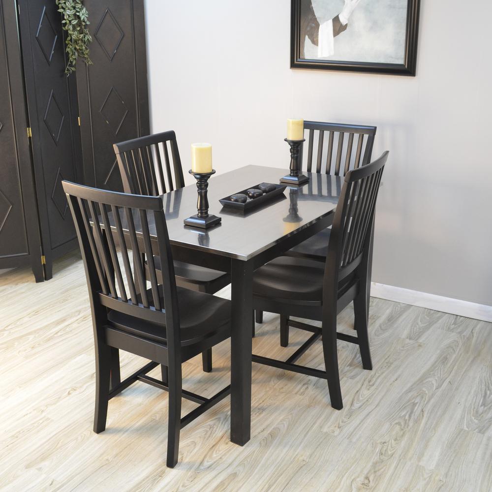 Hudson Dining Chair - Antique Black. Picture 7