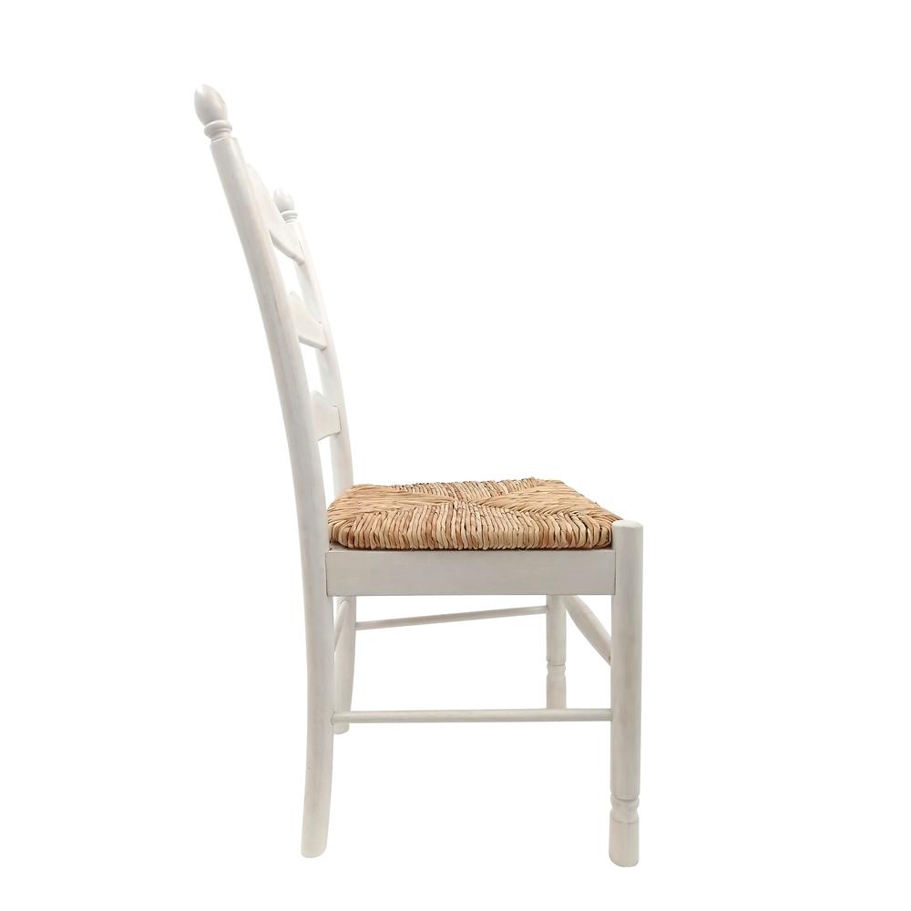 Vera Dining Chair - Whitewash. Picture 3