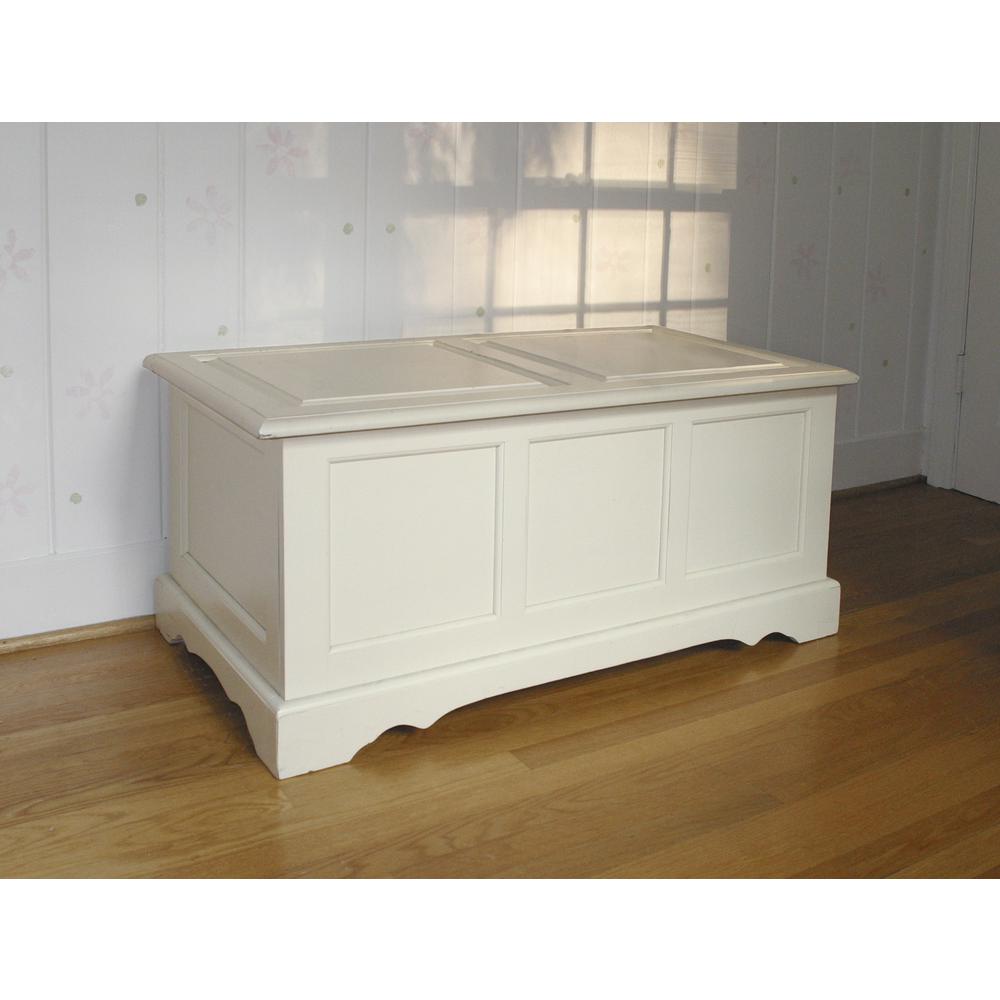 Camden Blanket Chest - Antique Ivory. Picture 8