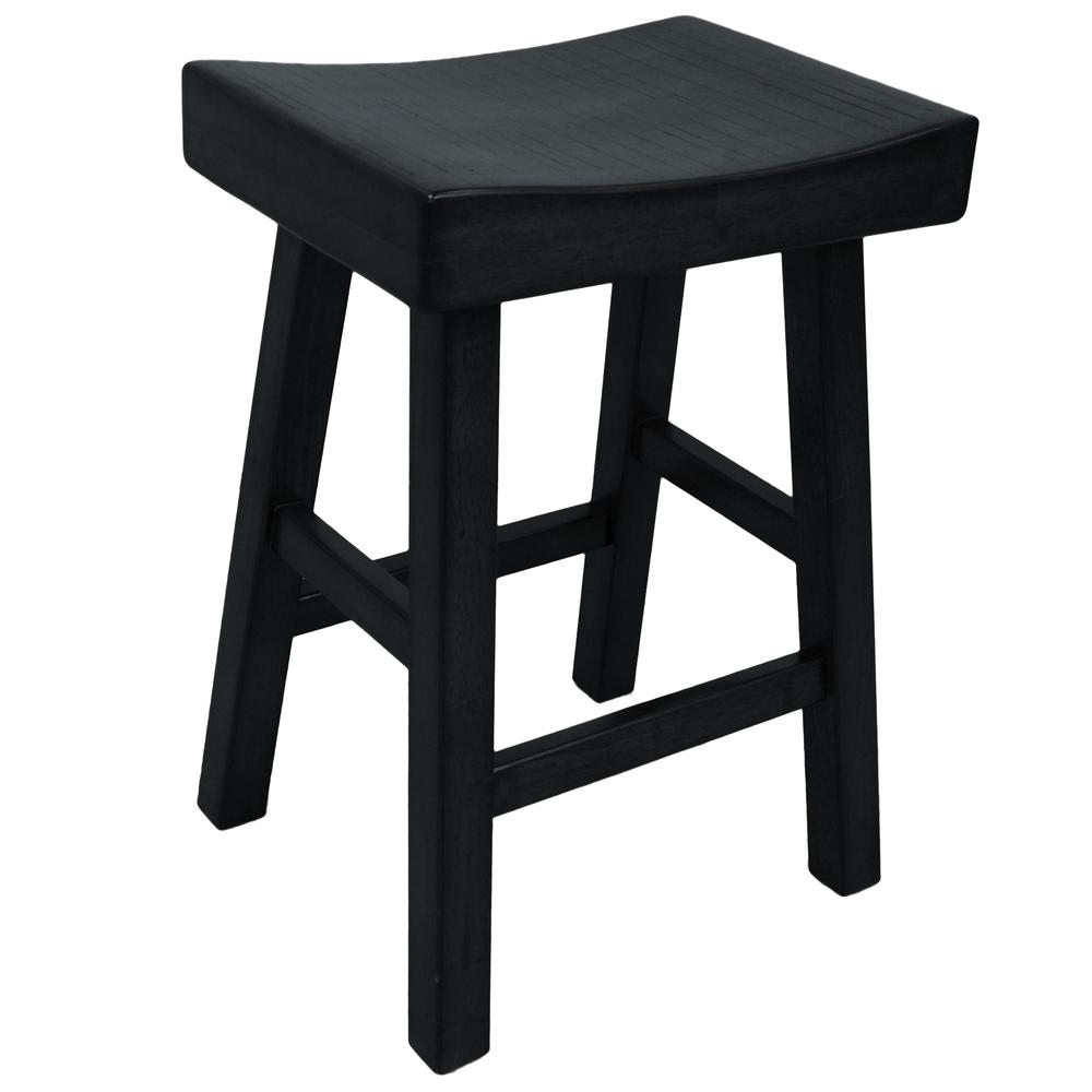 Colborn 25" Counter Stool - Antique Black. Picture 1