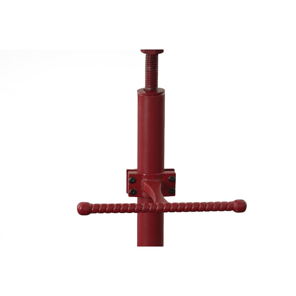 Adjustable Tractor Seat Barstool - Red. Picture 4