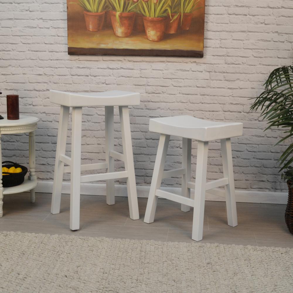 Colborn 30" Barstool - Antique White. Picture 4